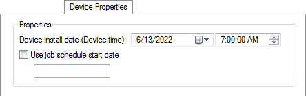 Device Properties